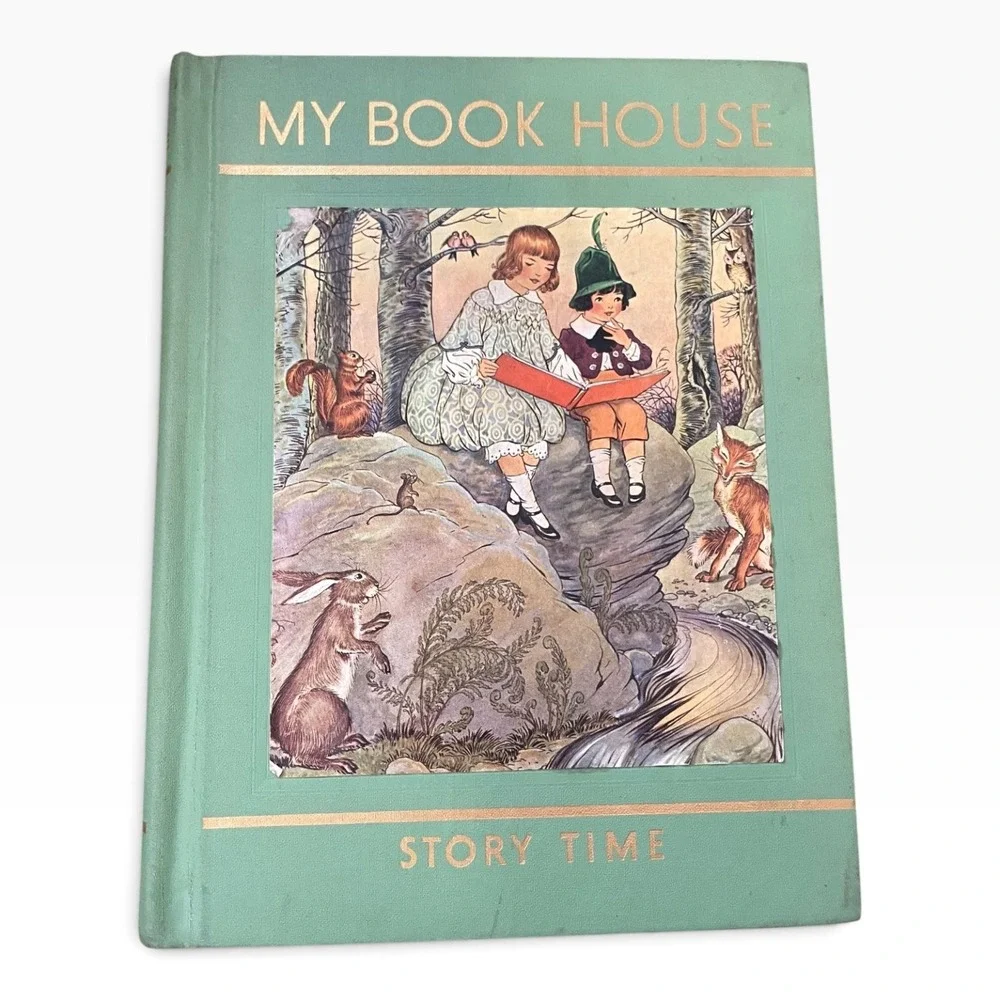 My Book House Story Time Olive Beaupre Miller Vintage Children's Book 1960s
